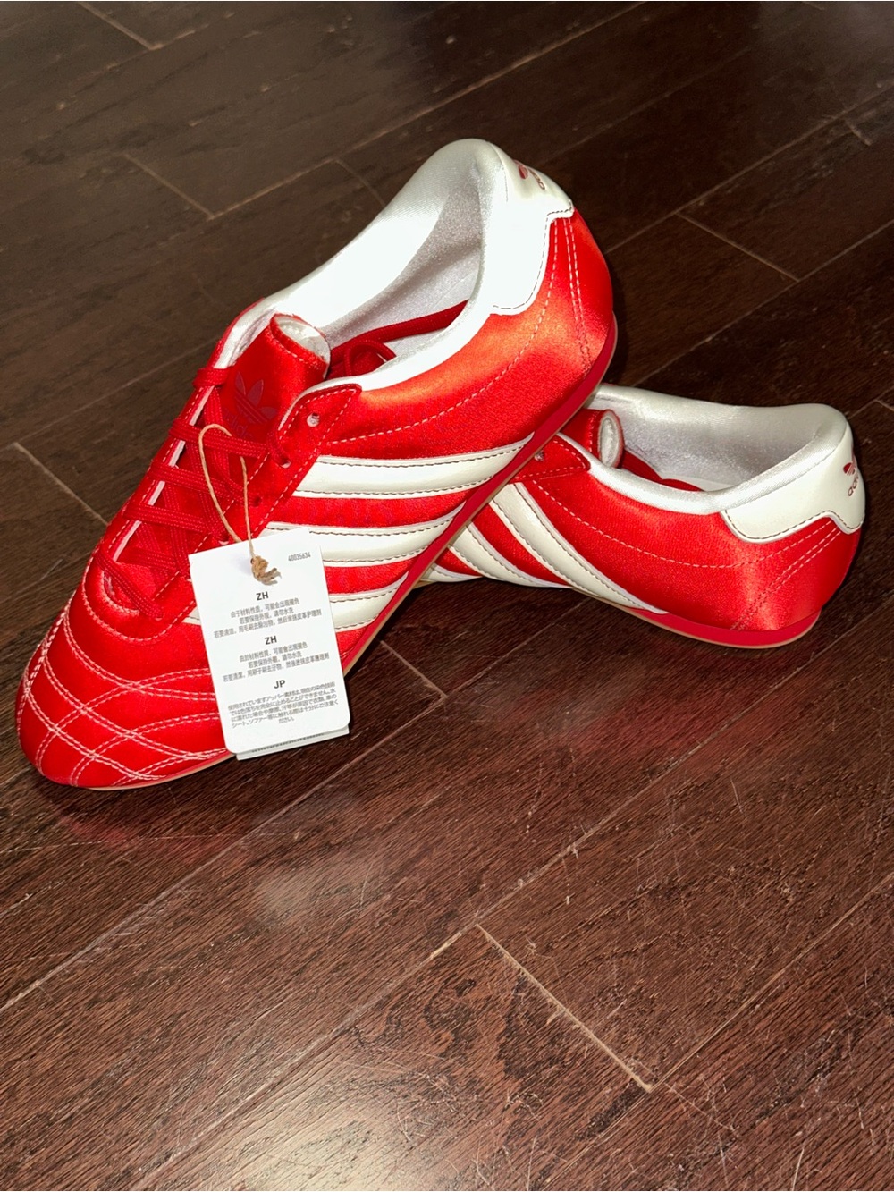Adidas Taekwondo Better Scarlet Red/White Womens Sneaker Size 7.0